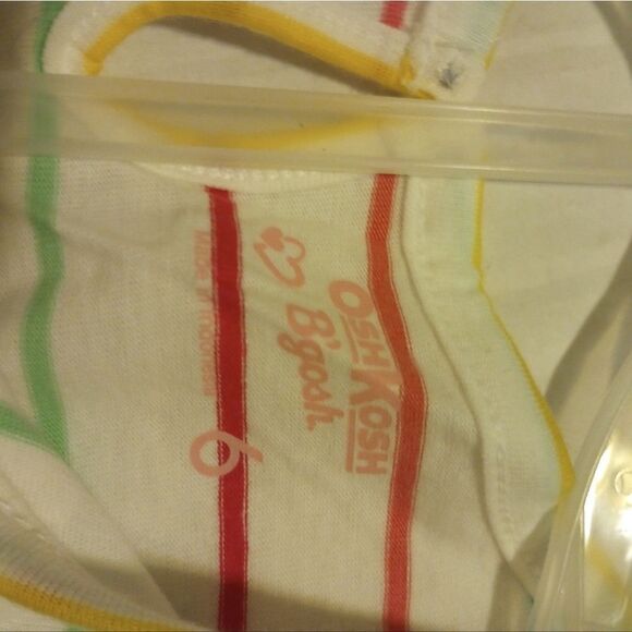 ✨NWT Oshkosh striped sleeveless dress with ruffle accent - Picture 5 of 9